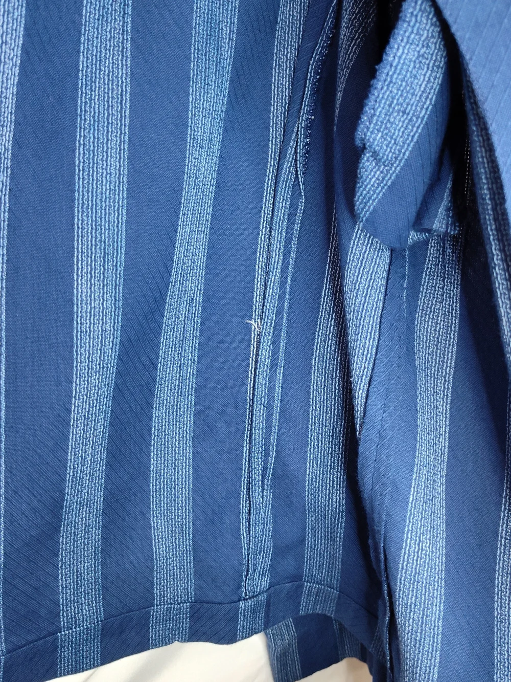 Dior Navy Striped Double-Breasted Women's Blazer